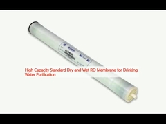 पेयजल शुद्धिकरण के लिए उच्च क्षमता मानक सूखी और गीली आरओ झिल्ली